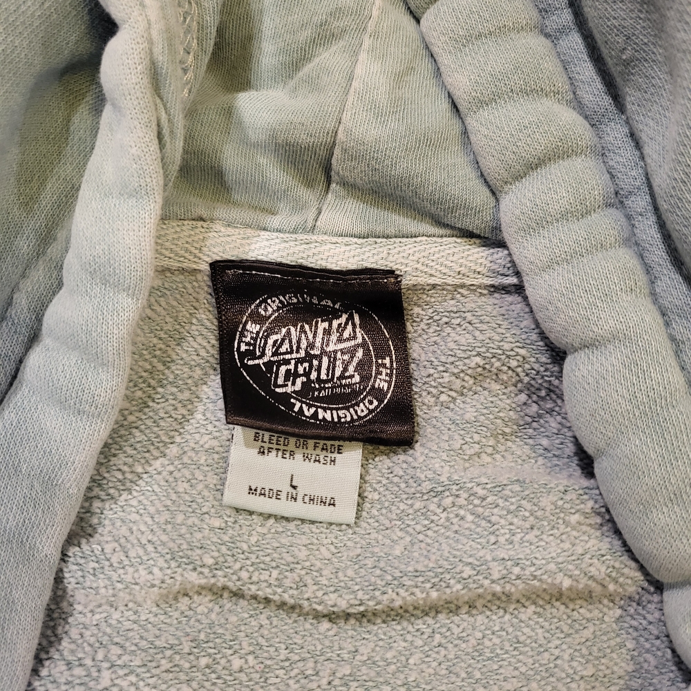 Santa Cruz Skateboards Green Hoodie - Picture 4 of 4